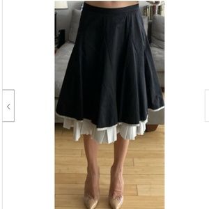 Ports Gorgeous Black with Pleated Skirt A Line